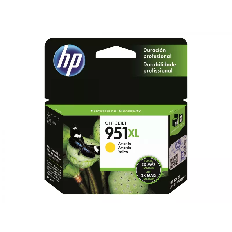 HP 951XL Tinte gelb Blister OJ Pro 8600 8600plus 8100