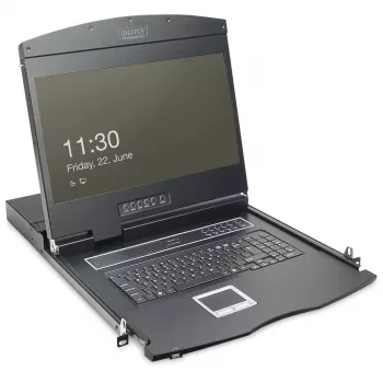 Modulare Konsole Digitus DS-72211 mit 19 Zoll TFT & Touchpad