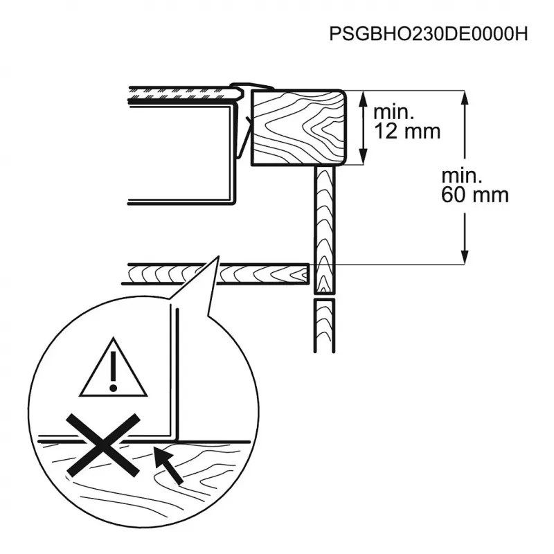 AEG Electrolux HK634060XB 60 cm Induktionskochfeld mit 4 Kochzonen und Touch-Bedienung
