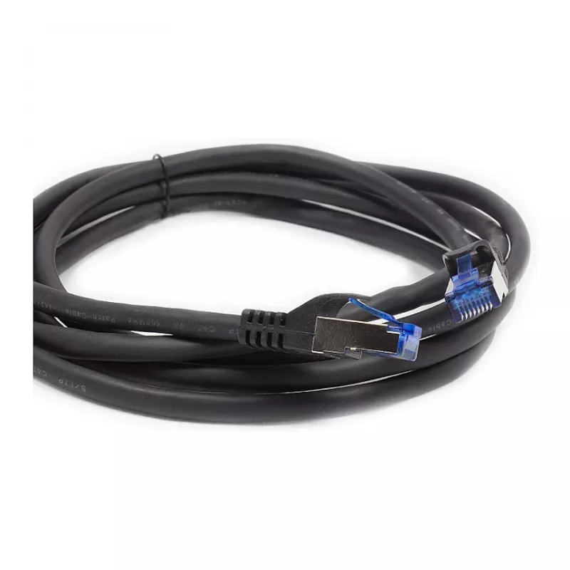 RNS® Patchkabel SmartFLEX, Cat.6A, S/FTP, PiMF, halogenfrei, 500MHz, schwarz, 25m, Good Connections® (8060-SF250S)