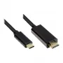 Good Connections GC-M0100 - 1 m - HDMI Typ A (Standard) - USB Typ-C - Stecker - Stecker - gerade