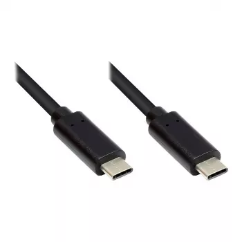 Good Connections GC-M0115 – 2 m – USB-C – USB-C – USB 3.2 Gen 1 (3.1 Gen 1) – 5000 Mbit/s – Schwarz