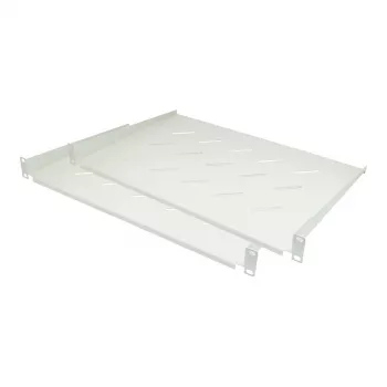 Good Connections GC-N0088 19" Rack-Einlegeboden, 1U, Frontmontage, 300 mm tief, 2er-Set, Lichtgrau (RAL 7035)