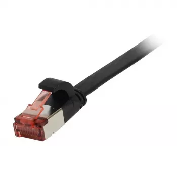 Synergy 21 Patchkabel RJ45, CAT6 250 MHz, 10 m schwarz, FTP(U/FTP), TPE(Superflex), Flach, Synergy 21, - Digital/Daten - Netzwerk