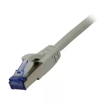 Patchkabel RJ45 - CAT6A 500MHz - 2m - grau - S-STP(S/FTP) - AWG26 - LSZH - Synergy 21