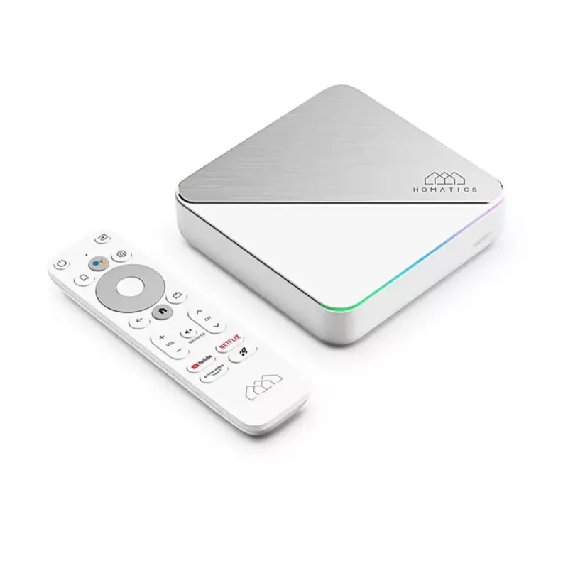 Streaming-Media-Player Homatics Box R PLUS 4K Android TV — 4K-Streaming, Android TV-Plattform