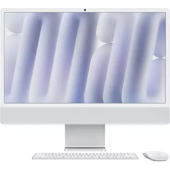 Apple iMac Silber CZ1EH-01200010 - 61cm(24‘‘) M4 10-Core CPU, 10-Core GPU, 24GB RAM, 1TB SSD, Standardglas, Magic Keyboard TID und NUM
