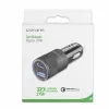 4smarts Rapid+ - Auto-Netzteil - 27 Watt - 3 A - QC 3.0, PD - 2 Ausgangsports (USB, 24-polig USB-C)