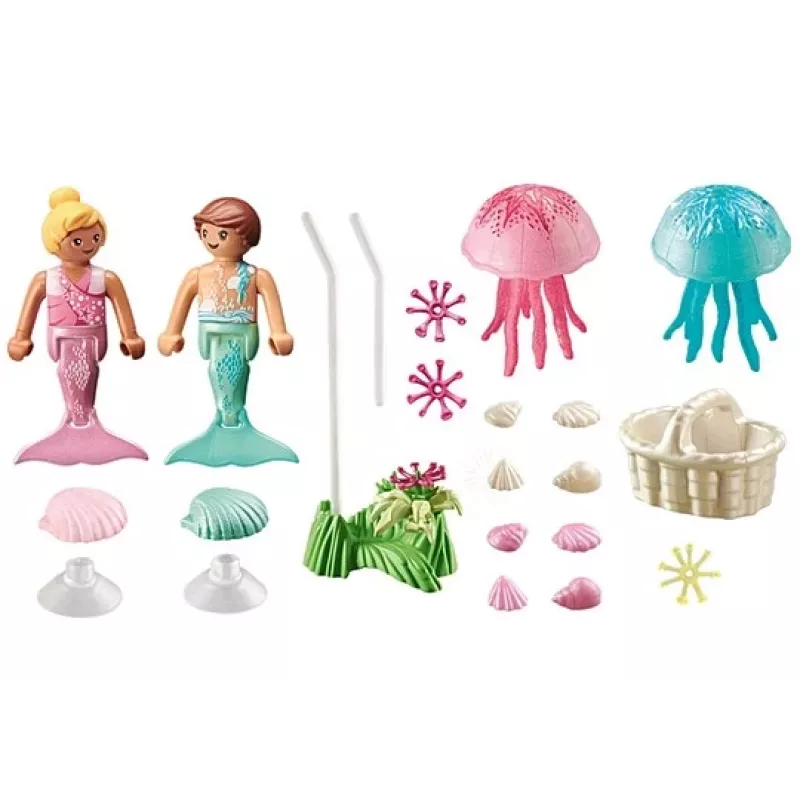 Figurenset Princess Magic 71504 Meerjungfrauen-Kinder mit Quallen