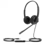 Yealink UH34 Lite Dual UC - Headset - On-Ear - Kabelgebunden - USB - Schwarz - für Yealink SIP-T43, T46, T48, T53, T54, T57, VP59, T58, VP59
