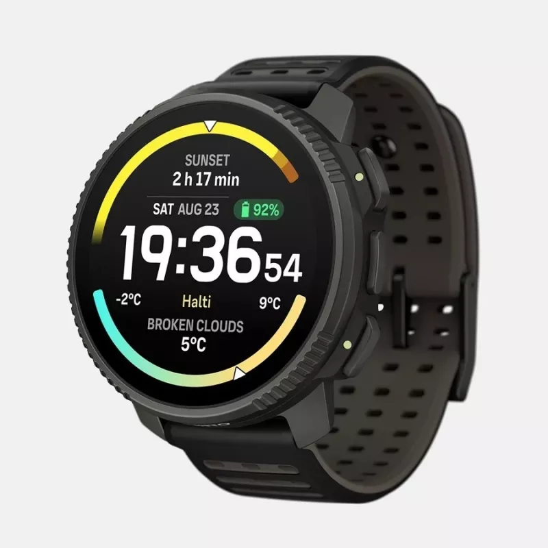 Suunto Vertical 2 Titanium Schwarz Sportuhr