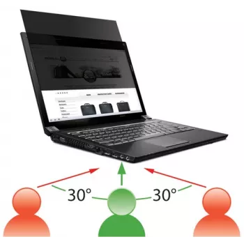 Mobilis Sichtschutzfilter für Notebook - 39,6 cm Breitbild (15,6 Breitbild)