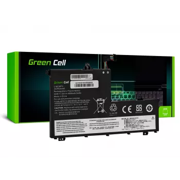 Batterie Green Cell für Lenovo ThinkBook 14-IIL 14-IML 15-IIL 15-IML — 11,1 V 45 Wh (Modellnummern L19C3PF1 L19D3PF1 L19L3PF8 L19M3PF1)