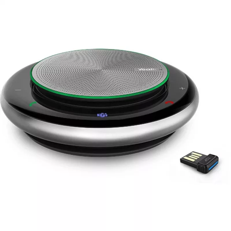 Yealink CP 900 Universal USB Bluetooth Speakerphone Schwarz Silber