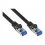 RNS® Patchkabel SmartFLEX, Cat.6A, S/FTP, PiMF, halogenfrei, 500MHz, schwarz, 2m, Good Connections® (8060-SF020S)