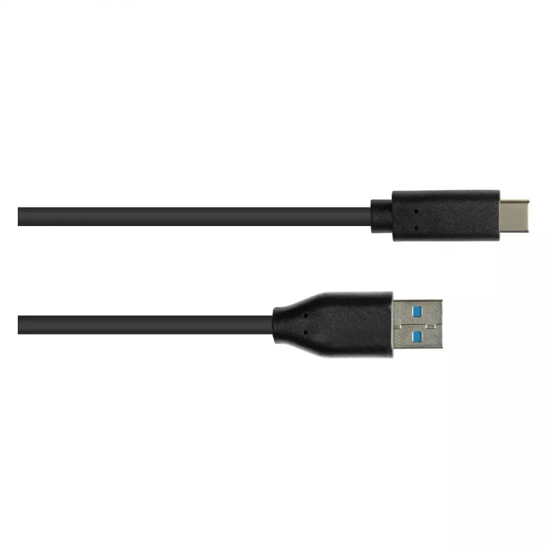 Alcasa Verbindungskabel USB 3.0 - 2 m - USB A - USB C - USB 3.2 Gen 1 (3.1 Gen 1) - 5000 Mbit/s - Schwarz (GC-M0128)