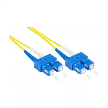 Patchkabel LWL Duplex OS2 (Singlemode, 9/125) SC/SC, LSZH, umkehrbare Polarität, 0,5 m, Good Conne (LW-9005SC)