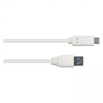 Good Connections 2831-AC005W – 0,5 m – USB A – USB C – USB 3.2 Gen 2 (3.1 Gen 2) – 10000 Mbit/s – Weiß