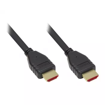 Alcasa 4521-010 - 1 m - HDMI Typ A (Standard) - HDMI Typ A (Standard) - 4800 Gbit/s - Audio Return Channel (ARC) - Schwarz (4521-010)