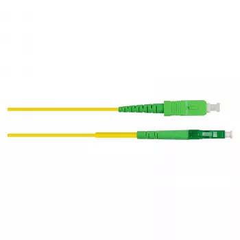 Alcasa LW-S901LASA Glasfaserkabel 1 m LC/APC SC/APC OS2 Gelb (LW-S901LASA)
