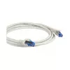 RNS® Patchkabel SmartFLEX, Cat.6A, S/FTP, PiMF, halogenfrei (LSZH), 500MHz, CU, Grau, 5m, Good Connections® (8060-SF050)