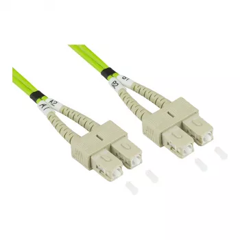 Alcasa LW-803SC5 Glasfaserkabel 3 m LSZH OM5 SC Grün (LW-803SC5)
