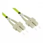 Alcasa LW-803SC5 Glasfaserkabel 3 m LSZH OM5 SC Grün (LW-803SC5)