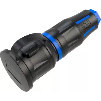 Bachmann BM0017349 Sicherheitskupplung, professionell CEE7/3, Gummi