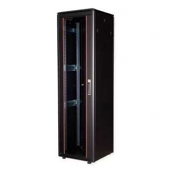 ROLINE Pro - Schrank Netzwerkschrank - mit Glastür 600 x 600 mm (B x T)