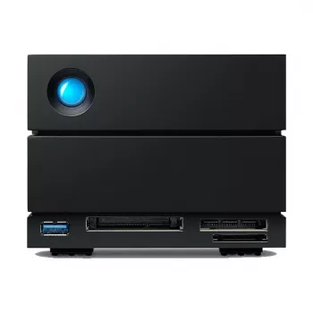 LaCie 2big Dock v2 60 TB Desktop-Festplattengehäuse, 2-Schacht HDD-Speicher