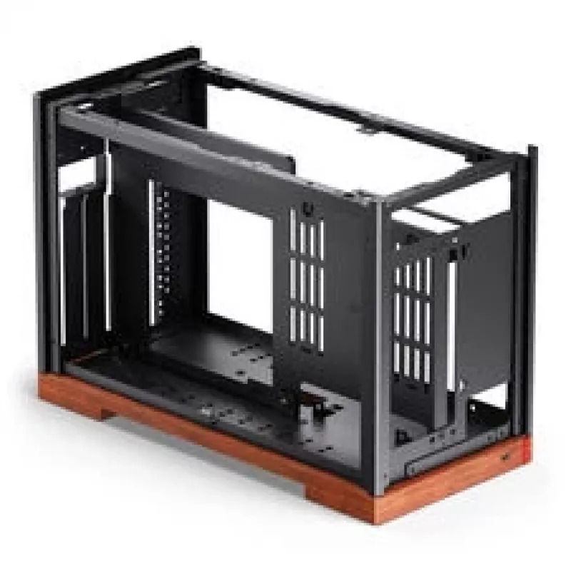 Jonsbo T9 Schwarz PC-Gehäuse Mini-Gehäuse ITX PCIe 5.0 Riserkabel - Silber (T9 SILVER PCIE 5.0)