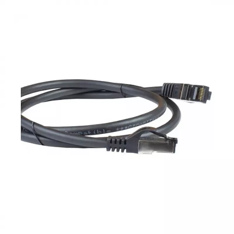 Alcasa 8060-HP150S Netzwerkkabel 15 m Cat6a S/FTP (S-STP) Schwarz (8060-HP150S)