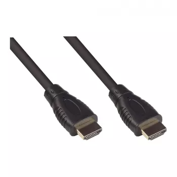 HDMI-2.0b-Verbindungskabel, 4K/UHD @60Hz, 18 Gbit/s, vergoldete Kontakte, schwarz, 5m, Good Connecti (4520-050)