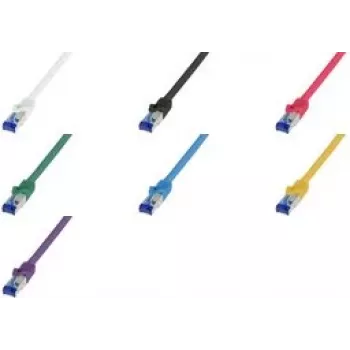 Logilink Professional Ultraflex - Patchkabel - RJ-45 (M) auf RJ-45 (M) - 20 m - 6 mm - S/FTP - Cat.7 Rohkabel (Kabel) / CAT 6a (Ports) - halogenfrei, vergossen, rastnasenfrei - Grün, RA