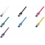 Logilink Professional Ultraflex - Patchkabel - RJ-45 (M) auf RJ-45 (M) - 20 m - 6 mm - S/FTP - Cat.7 Rohkabel (Kabel) / CAT 6a (Ports) - halogenfrei, vergossen, rastnasenfrei - Grün, RA