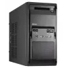 PC-Gehäuse Chieftec Libra LT-01B Mini Tower Schwarz