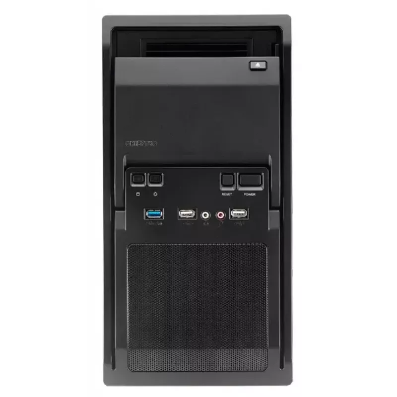 PC-Gehäuse Chieftec Libra LT-01B Mini Tower Schwarz