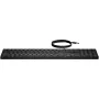 HP Wired Desktop 320K Tastatur Full-Size USB-Membran Schwarz