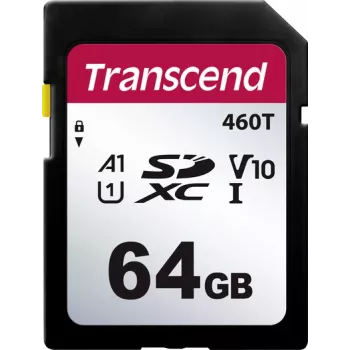 Transcend TS64GSDC460T-VS1 SD-Karte Retail 64 GB (TS64GSDC460T-VS1)