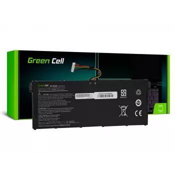 Laptop-Akku Green Cell für ASUS A555 F555 K555 R556 X555, LiPo 4000 mAh, 7,6 V, 4 Zellen, schwarz