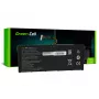 Laptop-Akku Green Cell für ASUS A555 F555 K555 R556 X555, LiPo 4000 mAh, 7,6 V, 4 Zellen, schwarz