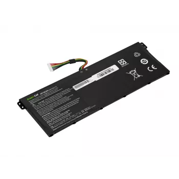 Laptop-Akku Green Cell für ASUS A555 F555 K555 R556 X555, LiPo 4000 mAh, 7,6 V, 4 Zellen, schwarz