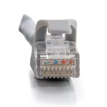 C2G 2m Cat6 geschirmtes UTP-Netzwerk-Patchkabel mit Zugentlastung Grau