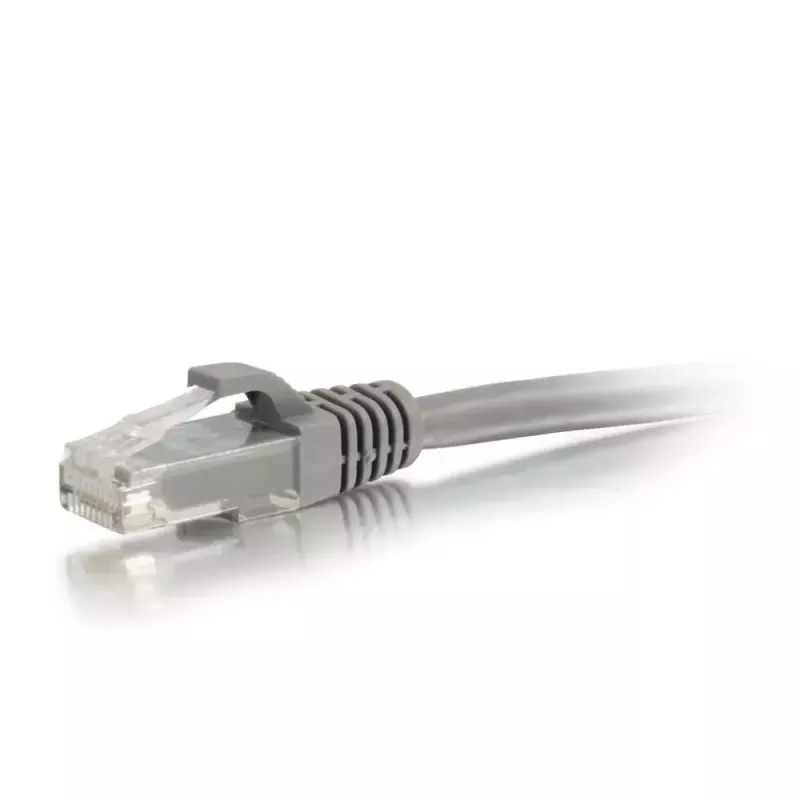C2G 2m Cat6 geschirmtes UTP-Netzwerk-Patchkabel mit Zugentlastung Grau