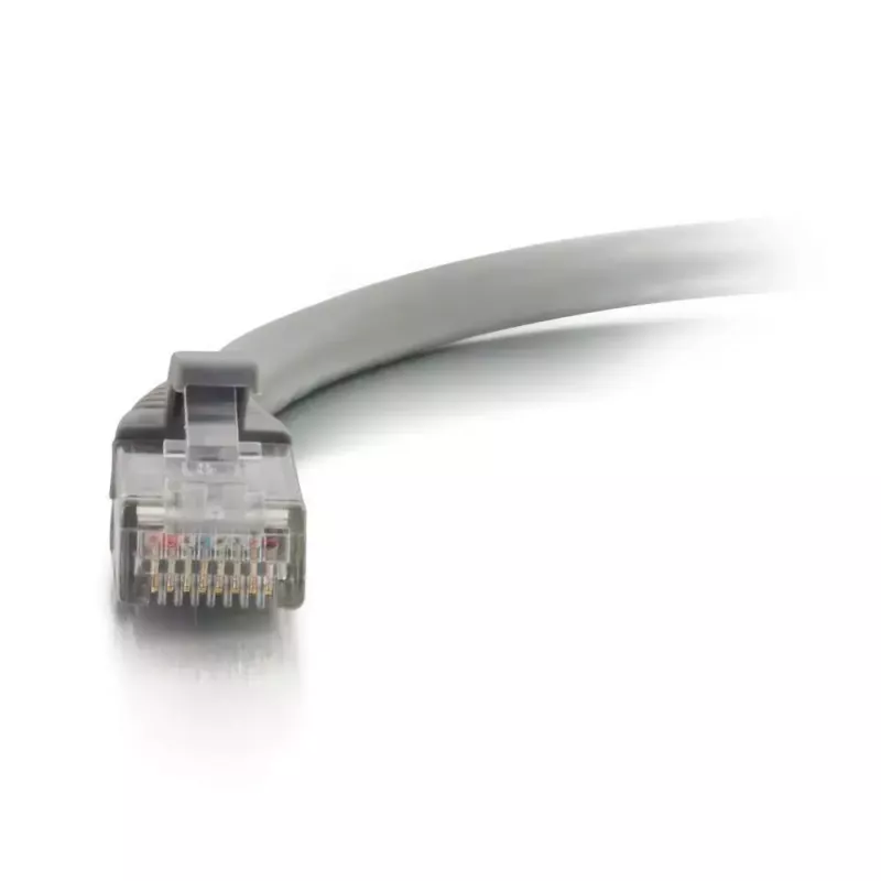 C2G 2m Cat6 geschirmtes UTP-Netzwerk-Patchkabel mit Zugentlastung Grau