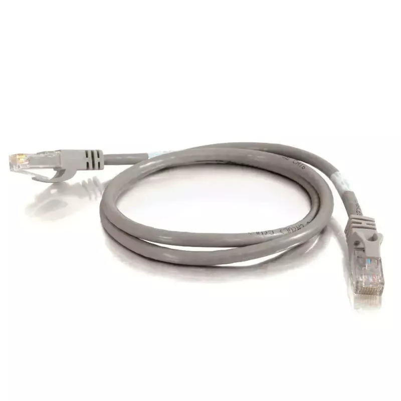 C2G 2m Cat6 geschirmtes UTP-Netzwerk-Patchkabel mit Zugentlastung Grau