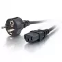 C2G Netzkabel 3m 16 AWG IEC320C13 auf CEE7/7