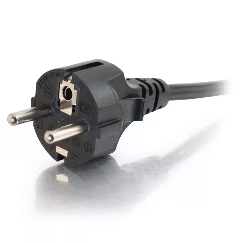 C2G Netzkabel 5m Schwarz CEE7/7 C13 Kupplung 88546