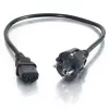 C2G Netzkabel 5m Schwarz CEE7/7 C13 Kupplung 88546