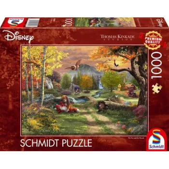 Thomas Kinkade Studios: Disney - Cap und Capper, Puzzle 1000 Teile